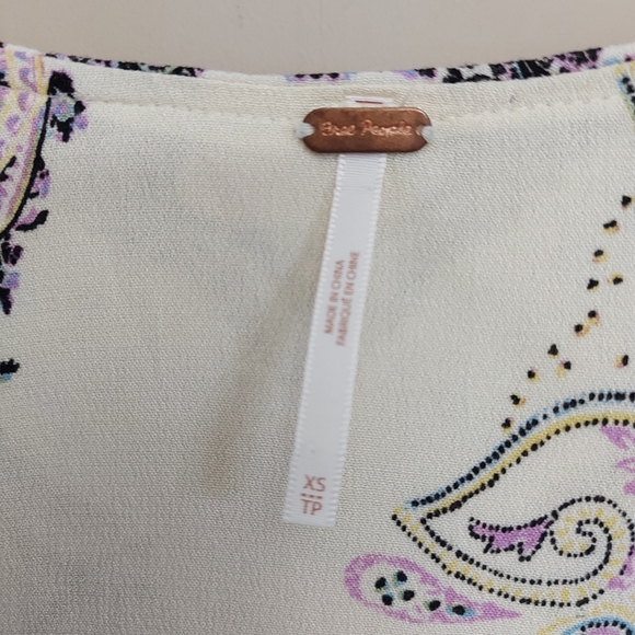 Free People Girl Talk Bohemian Tunic Top - Picture 10 of 13